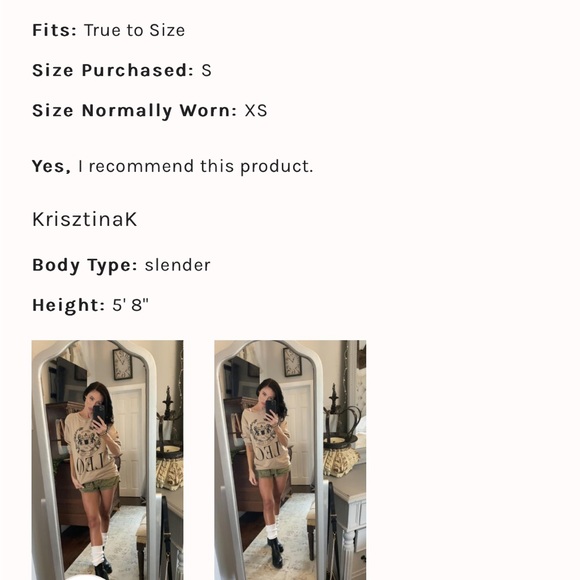 *Anthropologie Free People Horoscope Crew Leo - Picture 10 of 12